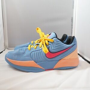 Nike Ja 2 Basketball Shoes Blue Beyond/Celestial‎ Gold FD7328 Kids Size 5Y